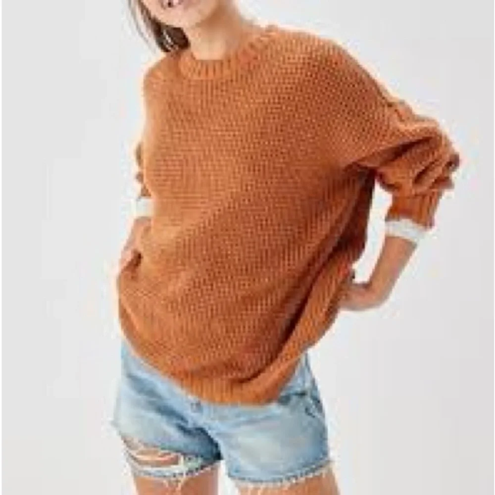 American eagle waffle soft crewneck sweater - Picture 2 of 4